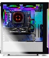 SkyTech Archangel 3.0 Gaming Computer PC Desktop - Ryzen 5 3600 6-Core 3.6GHz, R