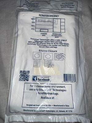 ENVIROCARE SHARP TYPE PC 2   5 BAGS IN A PACK VACUUM CLEANER BAGS   Vacuum Clean - Foto 12