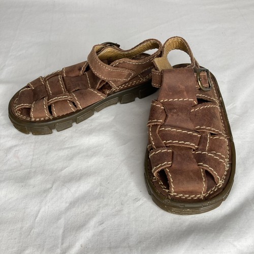 doc sandals brown