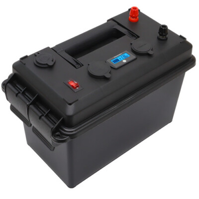 Powerwerx PWRbox2 Portable Power Box for 12-40Ah Bioenno LiFePO4 Batteries