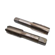 US Stock HSS 16mmx1.5 Metric Taper & Plug Tap Right Hand Thread M16x1.5mm Pitch