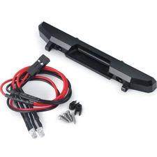 1Set Front +Rear Bumper With LED Light For 1/24 Axial SCX24 AXI00002 Crawler Car