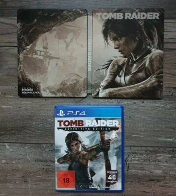 Tomb Raider Definitive Limited Special Steelbook Edition PS4