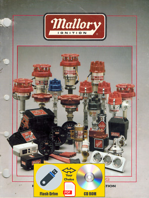 Mallory Ignition 1990 Performance Catalog PDF File USB Flash Drive