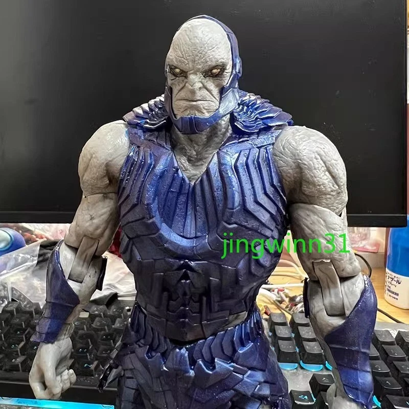Figura de acción Justice League Darkseid DC Comics versión armadura figura modelo 10 pulgadas Foto 2 de 4