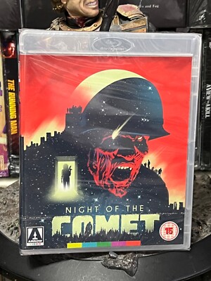 Night Of The Comet 2-DISC BLU-RAY/DVD  ARROW VIDEO! NO BOOKLET! ZONE B! NEW!