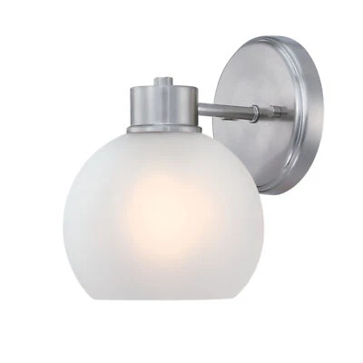 Applique murale Nickel Lumière mural Westinghouse Dorney Base E27 Mini Lampe - Photo 1/4