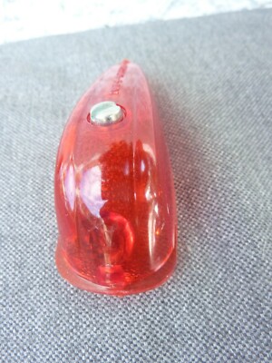 NOS (New Old Stock) Verre Feu Arrière Rouge SOUBITEZ Catalux 10 Années 70-80s - Neuf Origine France