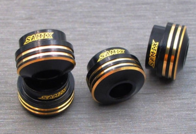 Red RC » Samix SCX10 aluminium shock body upgrade kit