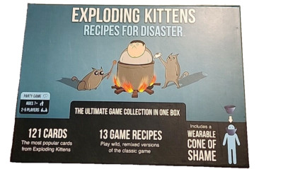 Exploding Kittens Recipes For Disaster Ultimate Party Game Collection Game Night