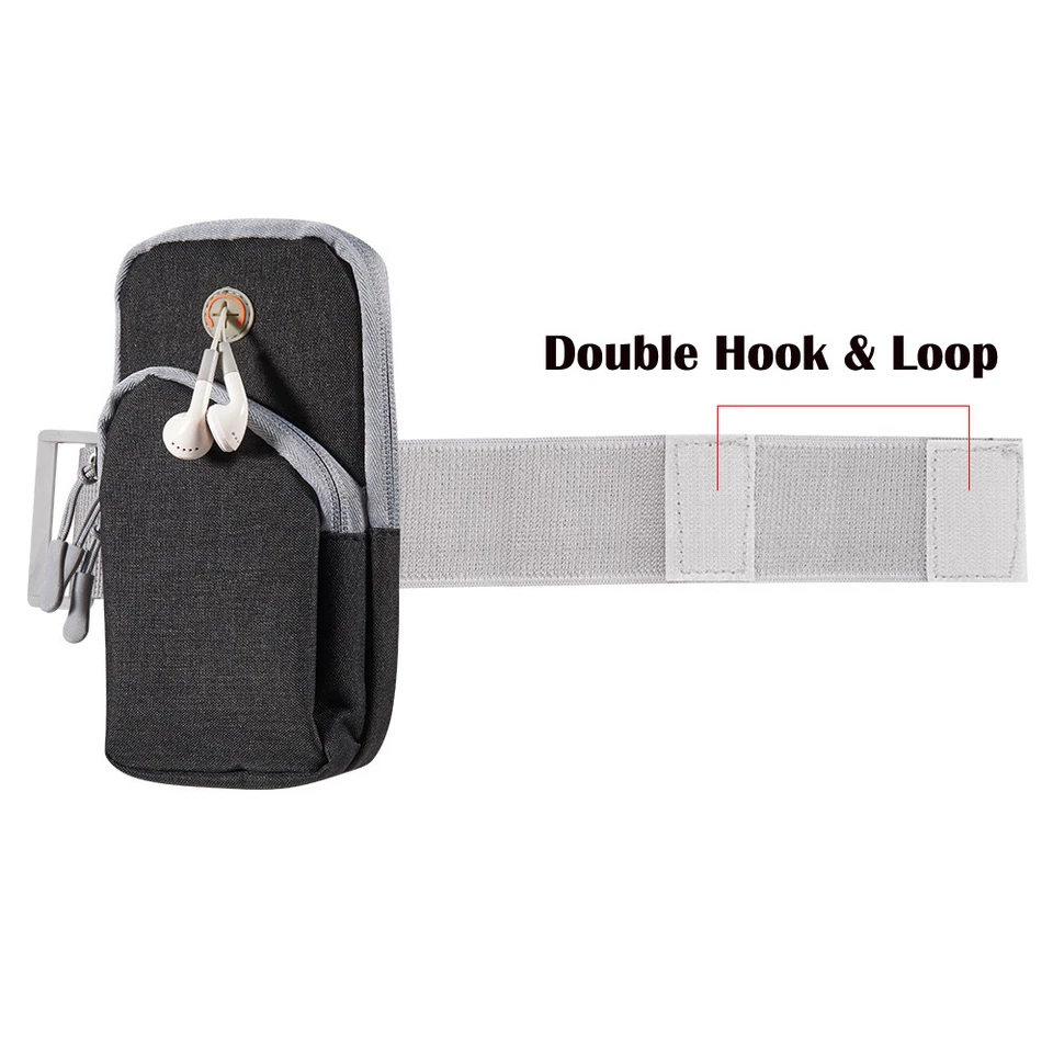 通用户外跑步运动臂带包 适用于 iPhone 16 / 16 Pro / 15 / 15 Pro — 第 3/4 张图片