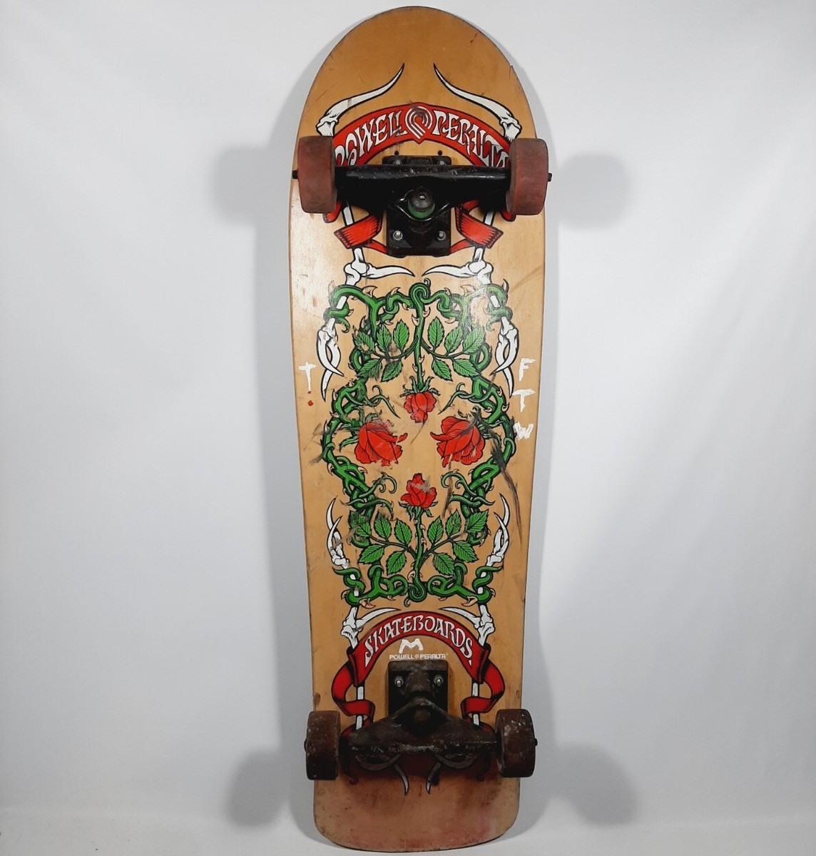 Vtg POWELL PERALTA 7 ply John Keester / Devin St. Clair deck Vtg POWELL PERALTA 7 ply John Keester / Devin St. Clair deck