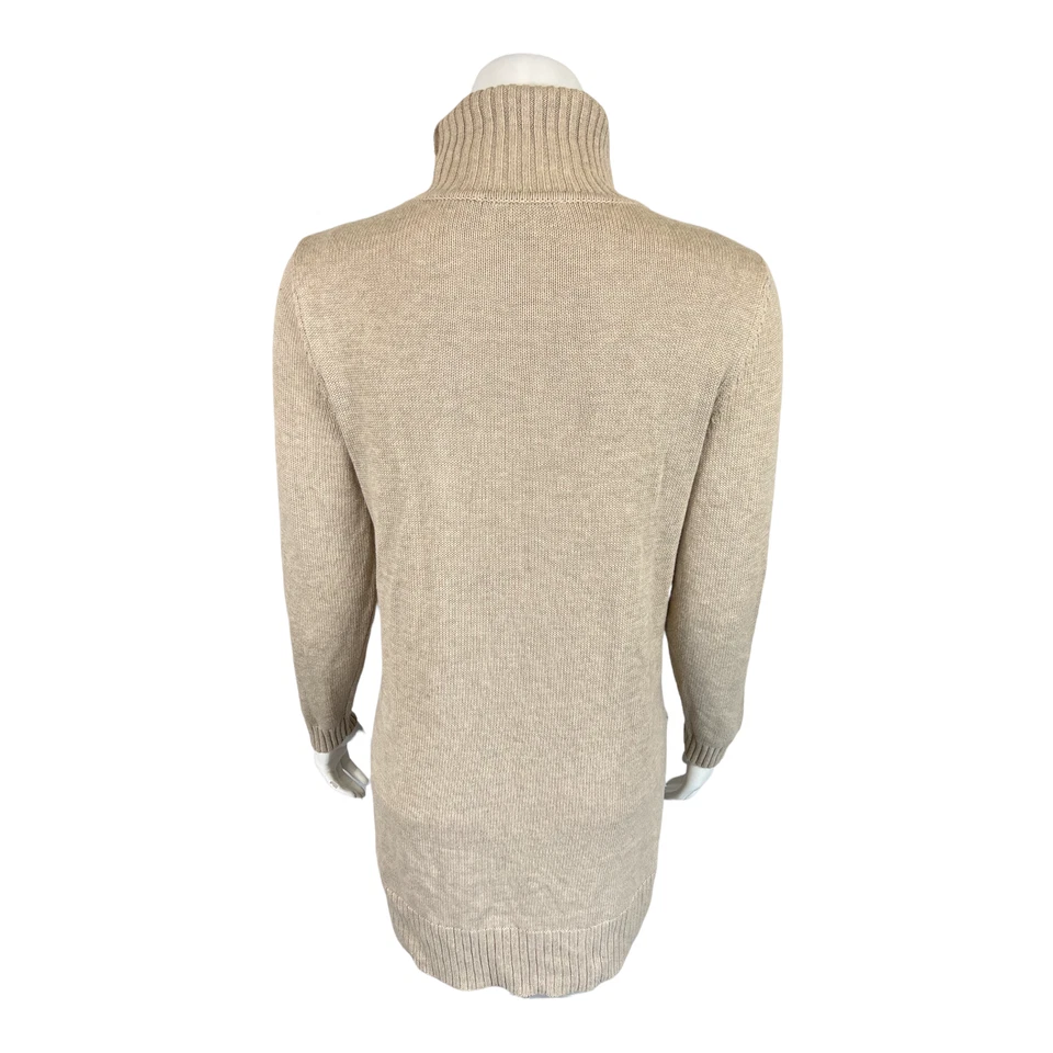 Suéter túnica de cuello alto para mujer Joan Rivers con dobladillo alto-bajo piedra talla X-grande Foto 2 de 2