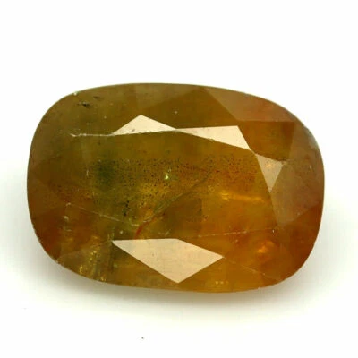 SHOLA Echt 12,50 Ct Natürlicher Grün Gelb Saphir Nur Erhitzt Riesig aus Thailand - Bild 1 von 3
