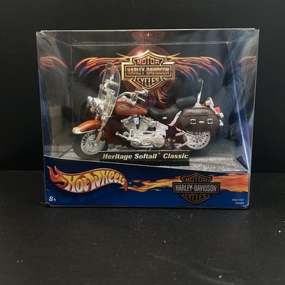 Hot Wheels Harley-Davidson Heritage Softail Classic 1:18 Diecast Motorcycle 2001