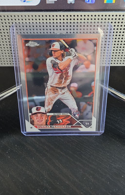 2023 Topps Chrome - Gunnar Henderson #2 Batting (RC)