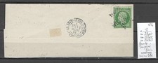 France -  Yvert 12 - Tarif des Imprimés - Paris 1856 - Napoléon 5cts vert