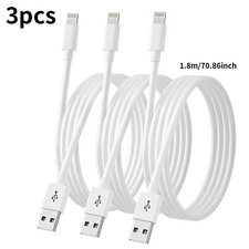 3Pcs【Mfi Certified】Usb C to Lightning TPE Cable Fast Charging 480Mbps High Speed