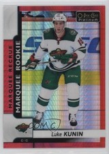2017 O-Pee-Chee Platinum Marquee Rookies Red Prism 97/199 Luke Kunin #178 14md