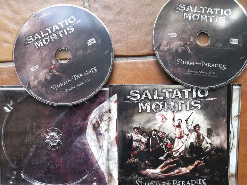 Saltatio Mortis "Sturm Aufs Paradies" Limited Edit. Digibook, Mittelalter Rock - Bild 2 von 3