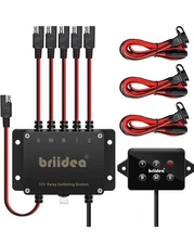 Power Panel Switching System, Briidea Plug-and-Play SAE Power Switching System