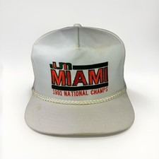 Vintage University of Miami 1991 National Cha...