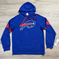 Buffalo Bills NFL Team Apparel Pullover Hoodie Blue Mens Size Medium NWT