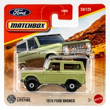 2025 Matchbox #59 1970 Ford Bronco BOXWOOD GREEN | FSSC