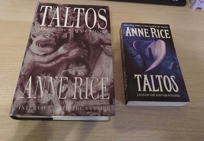 Anne Rice - Mayfair Witches - Taltos Hardback & paperback Bundle