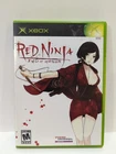 Red Ninja: End of Honor (Microsoft Xbox, 2005) Complete, and tested.