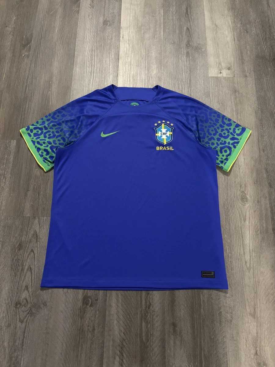 Brazil Blue Size XL National Team Soccer Fan Apparel & Souvenirs
