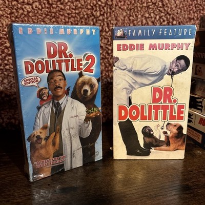 Dr. Dolittle 1 & 2 VHS Bundle