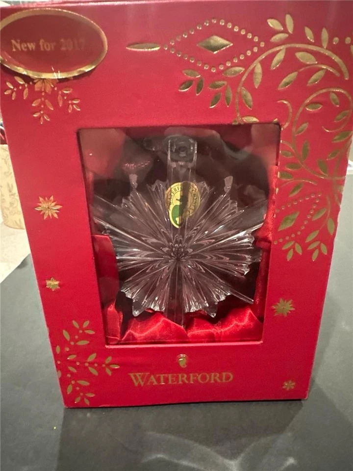 Adorno de Navidad Waterford Annual Snowstar 2017 Foto 4 de 4