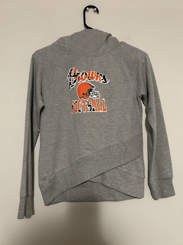 Cleveland Browns Girls Youth Hoodie Large 14 L-G-14 L
