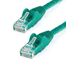 StarTech.com 2m CAT6 Ethernet Cable - Green CAT 6 Gigabit Ethernet Wire -650MHz 