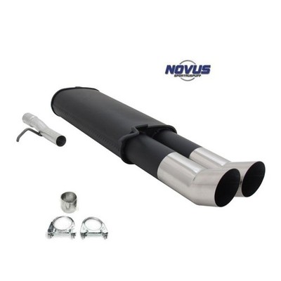 Novus Sport Auspuff Endschalldämpfer 2x90 DTM rund für VW Passat 3B 3BG 3B2 3B3