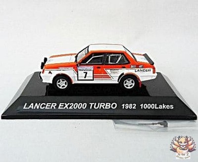 1/64 Mitsubishi Lancer EX2000 Turbo 1982 1000Lakes Rally Car