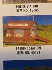 BACHMANN 45171 FREIGHT STATION NEW IN SEALED BOX HO GAUGE  