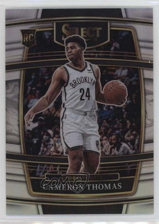 2021-22 Panini Select Concourse Silver Prizm Cameron Thomas #21 Rookie RC 1q7f