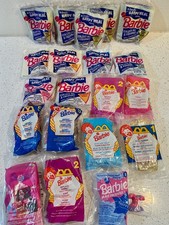 Vintage McDonald's Barbie Happy Meal Toys Lot of 20 - In Pkgs - Free Shipp