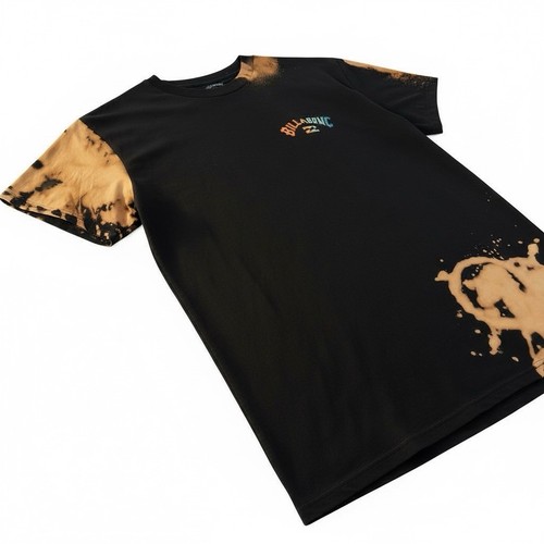 Billabong Premium T-Shirt Medium Custom Bleach Splatter One-of-One Streetwear