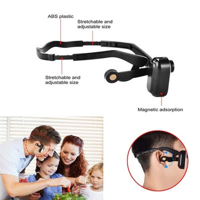 Headset Magnetischer POV Halter Kopf Ohrhalter Für Insta360 GO3 / 3S Sportkamera
