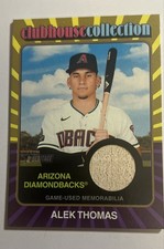 2024 Topps Heritage - Clubhouse Collection Relics Alek Thomas #CCR-AT Gold...