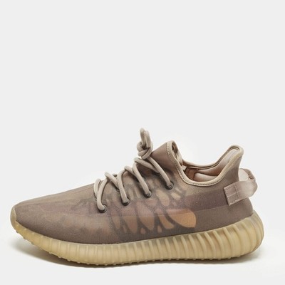 Yeezy x Adidas Boost 350 V2 Size 46.5 Purple Mesh Mono Mist Low Top Sneakers