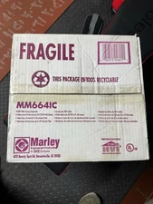 Marley MM6641C Bathroom Vent Light Fan 50 CFM 4.0 Sones New Open Box