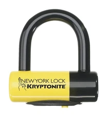 Kryptonite 998457 New York Disc Lock - Black/Yellow