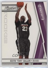 2010-11 Prestige Rookie Bonus Shots Purple /49 Keith Gallon Tiny #197 z6b