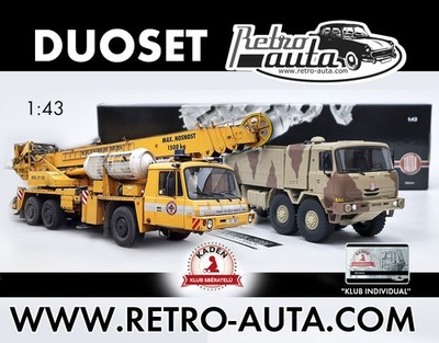 DUO SET TATRA 815 Spezial 6x6 Mine Paskov und TATRA 816 8x8 LIWA 2011 KADEN 1:43