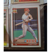 Topps 1991 Topps Chris Sabo #45 Cincinnati Reds Base Set Baseball Card