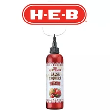 H-E-B Mi Tienda Salsa Taquera Roja Ornament Brand Shop Hot Sauce Bottle HEB
